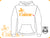 TFA Je t'aime hoodie sunflower