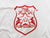 TFA Classic mens white red logo